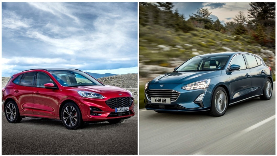 Ford Focus、Kuga分別拿下「2021最佳國產中型車」、「2021最佳國產中型SUV」。(圖片來源/ Ford)