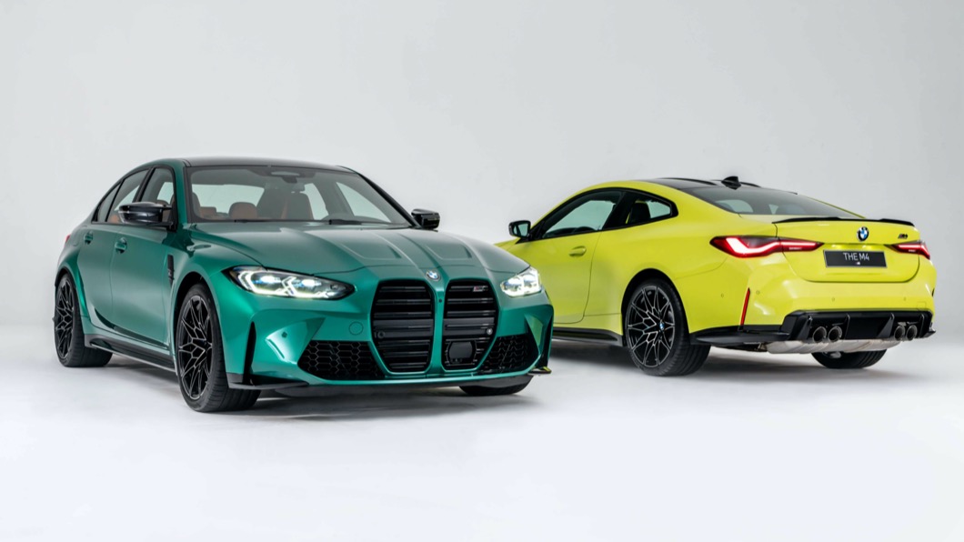 延續3系列與4系列的造型，全新M3 Competition與M4 Competition在外觀更加具有張力。(圖片來源/ BMW)