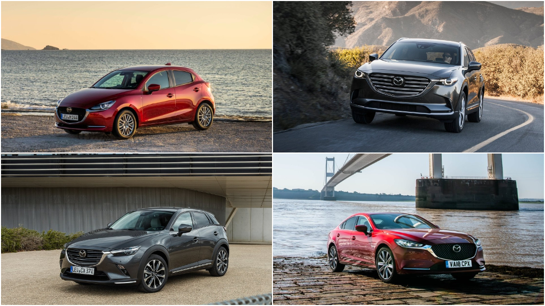 本月入主Mazda2、Mazda6、CX-3、CX-9,可自由選擇5年原廠保固或24期高額0利率。