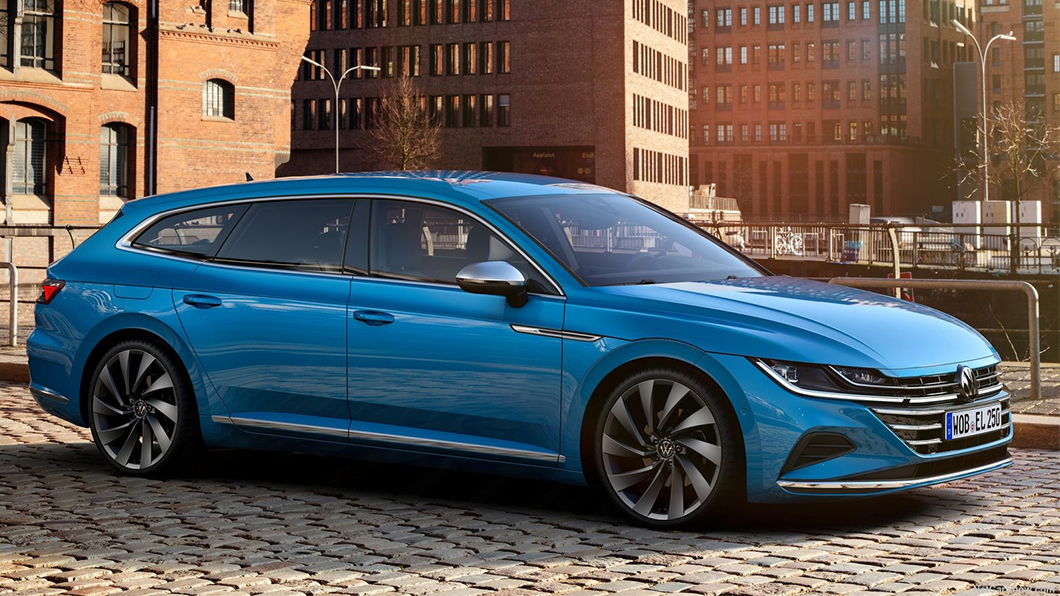 林大維推薦擁有流線設計的VW Arteon Shooting Brake。(圖片來源/ VW)