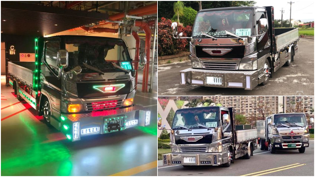 《地球黃金線》週年慶「最強人車傳說」募集到閃亮日系爆走卡車。(圖片來源/ 網友劉先生)