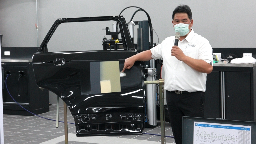 新北九和旗艦展示中心也是Jaguar Land Rover台灣首座具全鋁鎂合金車體維修實力的專業鈑噴中心。(圖片來源/ TVBS)