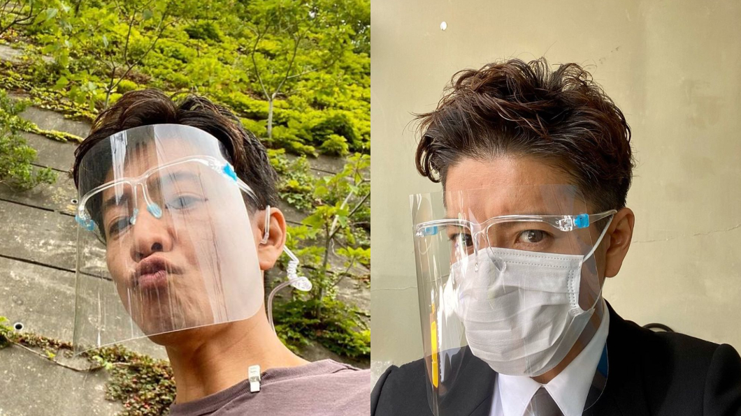 木村拓哉戴上全罩式護目鏡帥度不減。(圖片來源/截自 木村拓哉IG)
