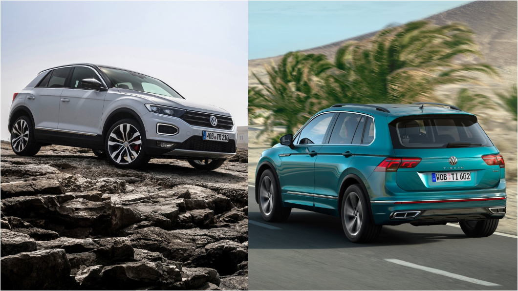 志鑫推薦VW T-Roc跟Tiguan。(圖片來源/ VW)