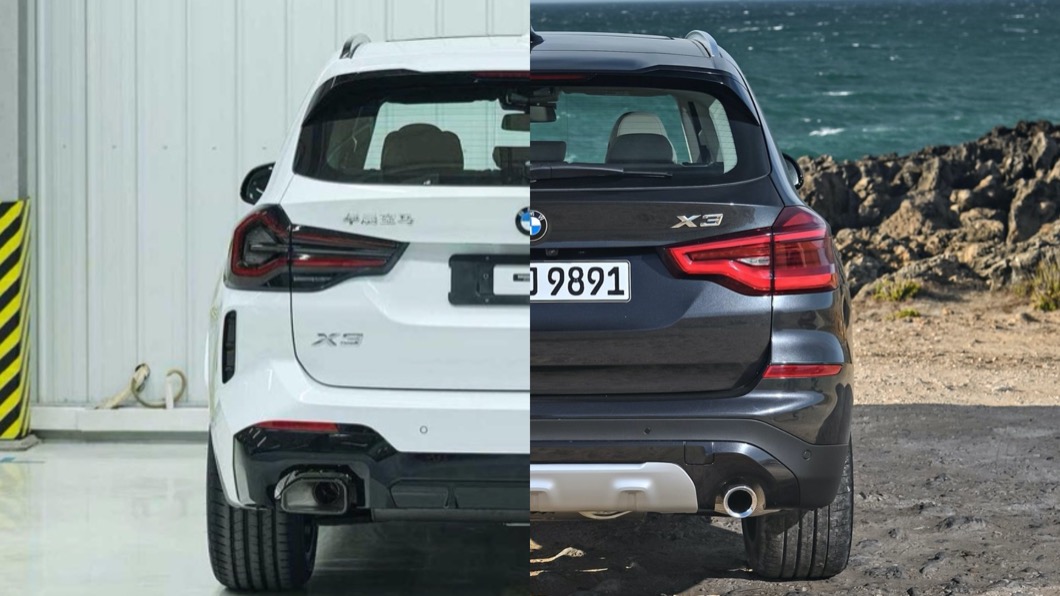 車尾方面可以見到尾燈組在造型方面的修改,改款之後的造型頗有像3系列尾燈致敬的意味。(圖片來源/ 翻攝自網路、BMW)