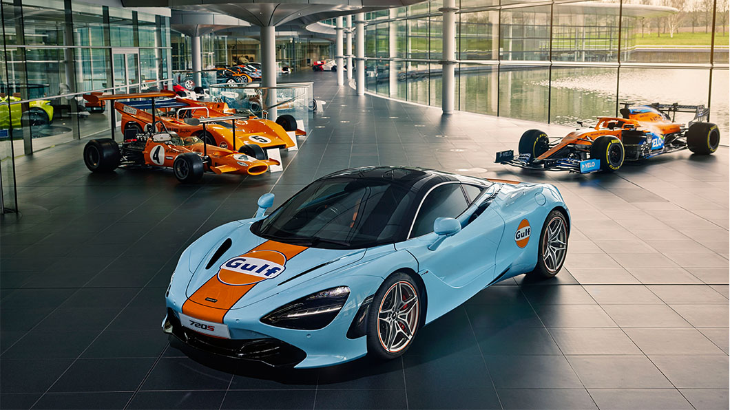 McLaren將經典塗裝搭上當紅炸子雞720S。(圖片來源/ McLaren)