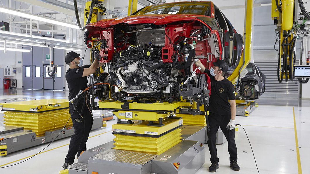 Lamborghini將持續降低工廠與供應鏈碳排放,目標在2025年將碳排放量減少50%。(圖片來源/ Lamborghini)