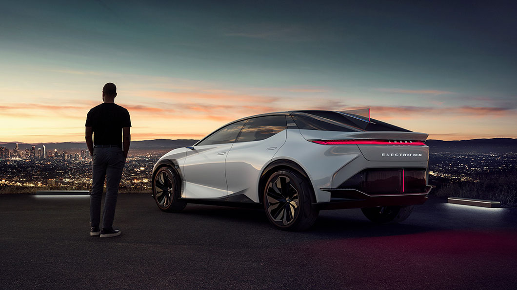 Lexus電動概念車LF-Z。(圖片來源/ Lexus)