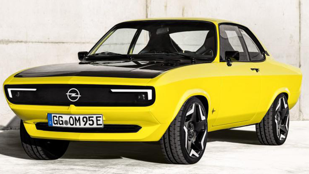 Opel融合現代科技改裝經典Manta。（圖片來源/ Opel）
