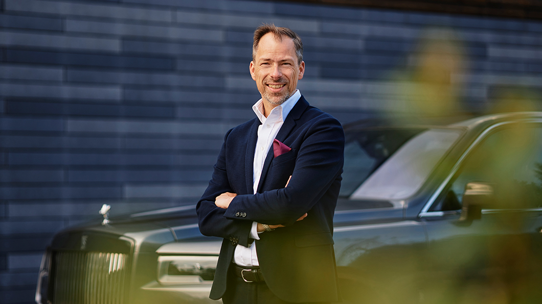 Anders Warmin將協助設計電氣化Rolls-Royce。(圖片來源/ Rolls-Royce)