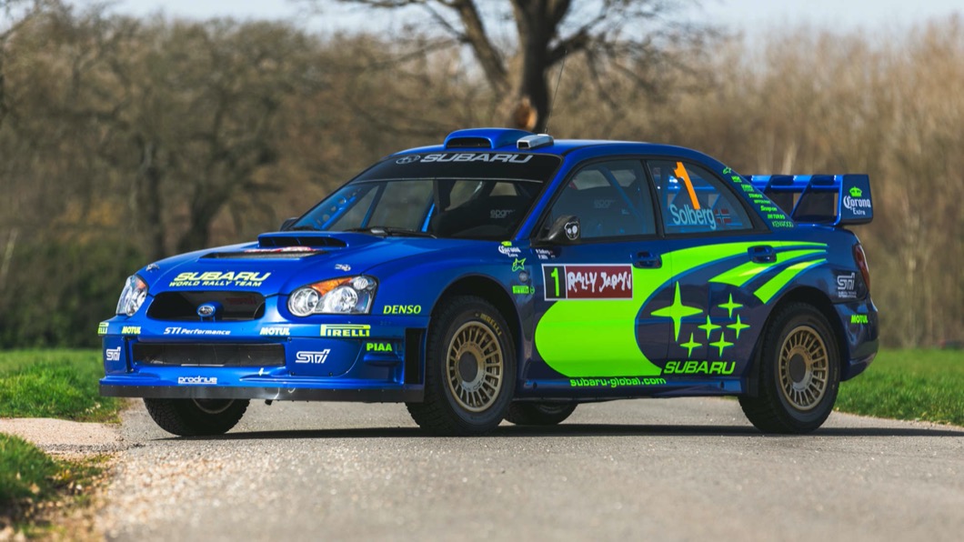 比法拉利更貴的硬皮鯊！　Impreza S10 WRC銀石拍賣現身