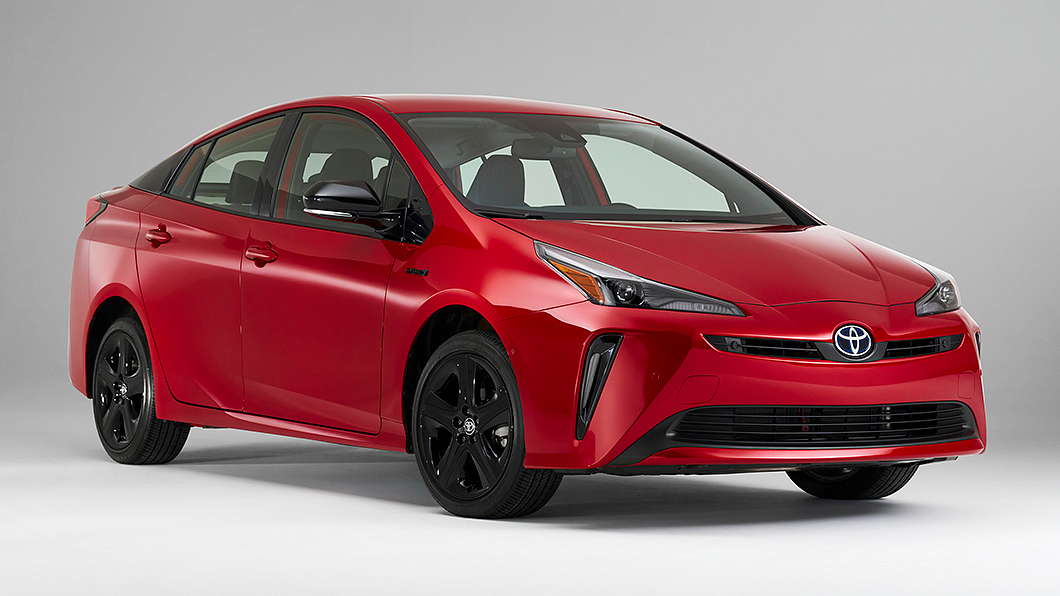 Toyota曾在2020年推出升級黑色元素的Prius特別版車型。(圖片來源/ Toyota)