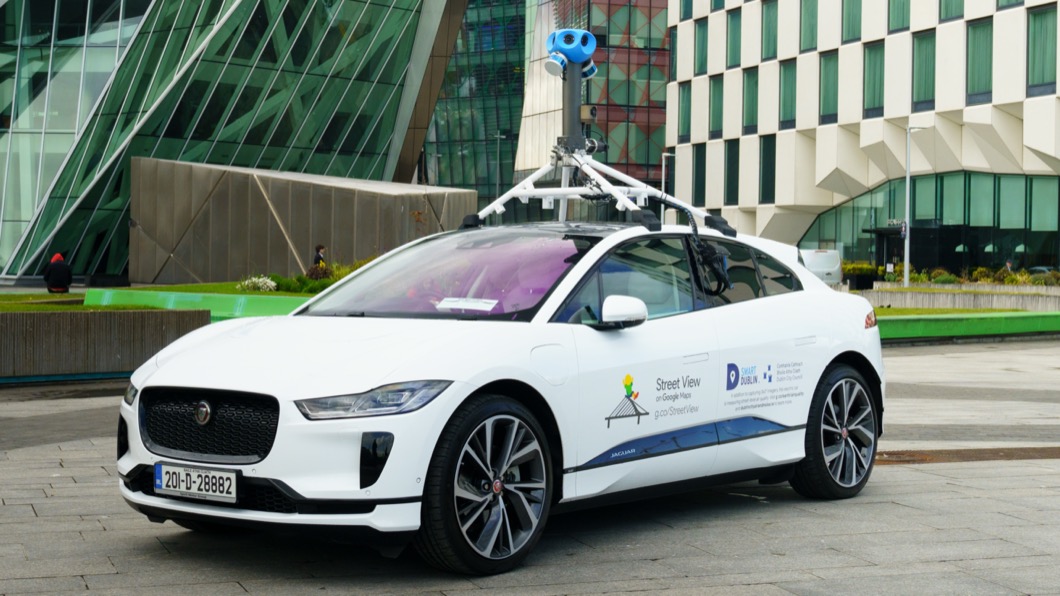Google第一台電動街景車選Jaguar I-Pace街景車正式服役