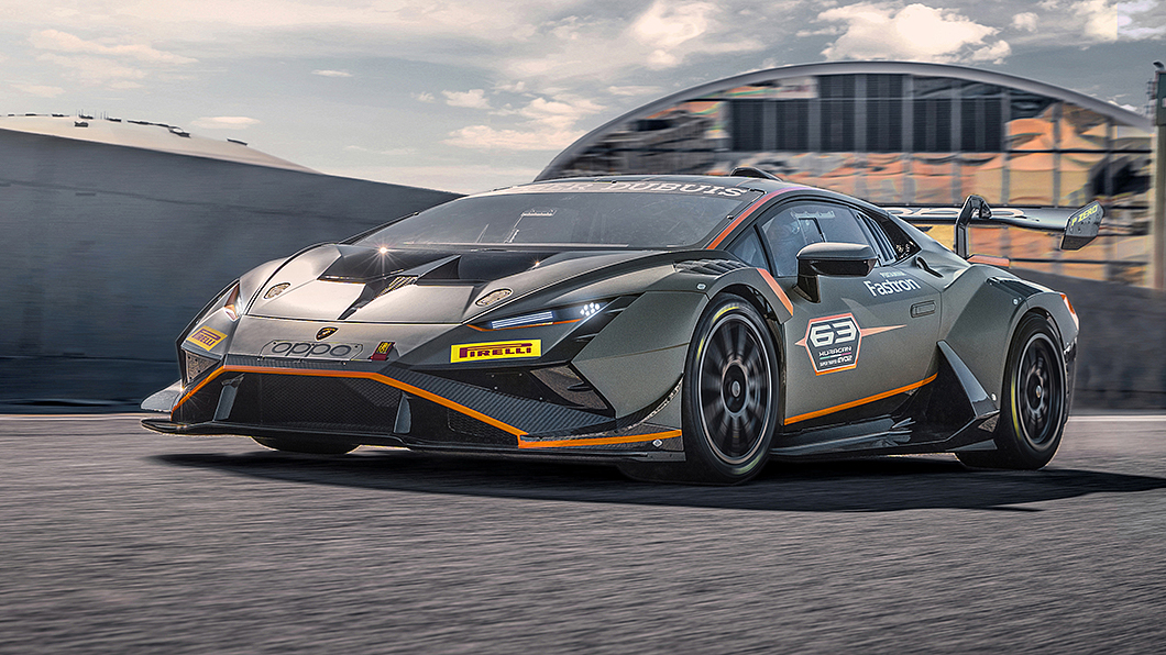 與前兩代相比,Huracán Super Trofeo Evo2幾乎把量產Huracán的造型元素都洗去。(圖片來源/ Lamborghini)