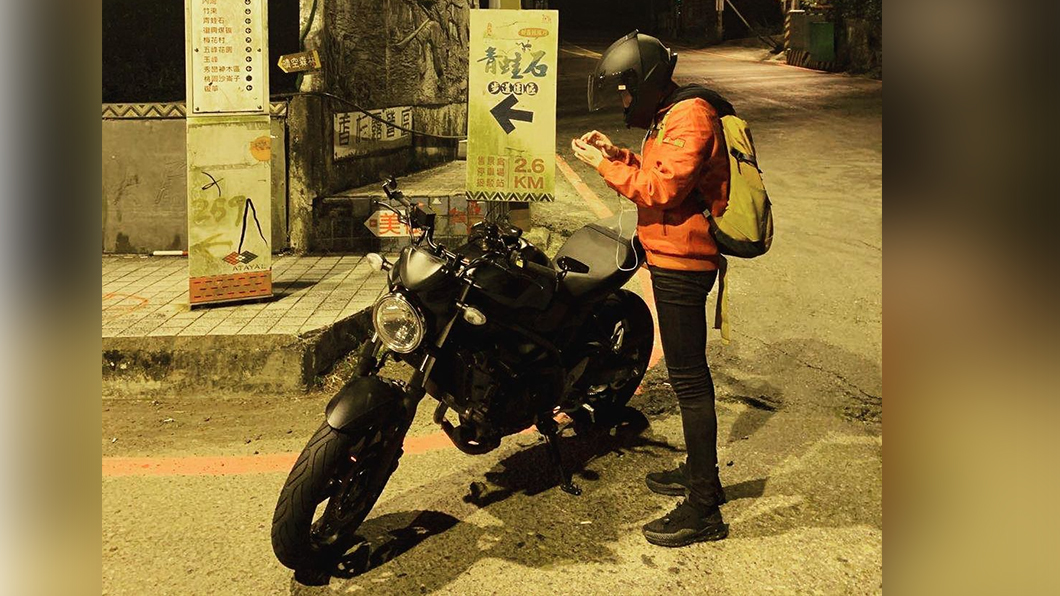 小剛打算近期要騎著SV650去挑戰24耐環島。（圖片來源/ 擷取自唐振剛IG）