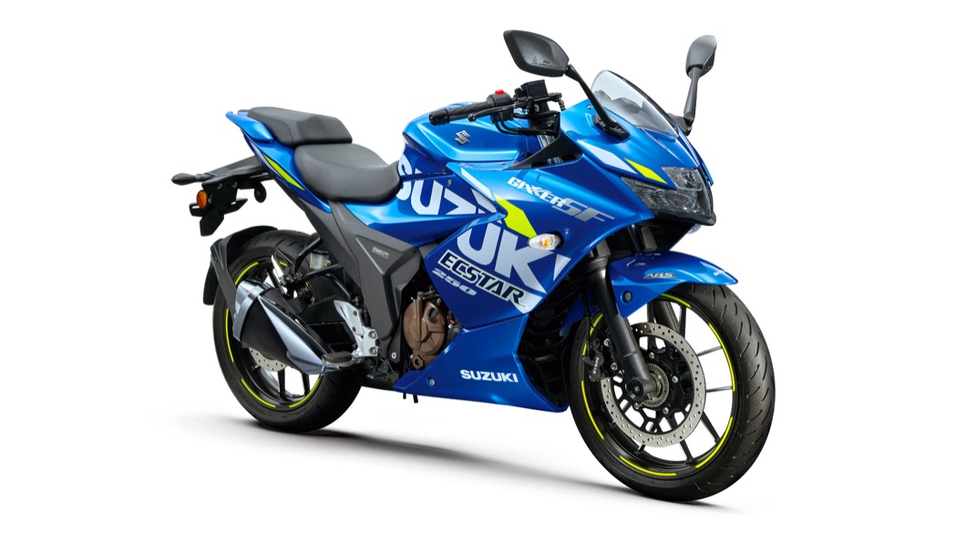 Gixxer SF 250則提供了跑車造型,車頭覆蓋整流罩,並且有分離式握把。(圖片來源/ Suzuki)