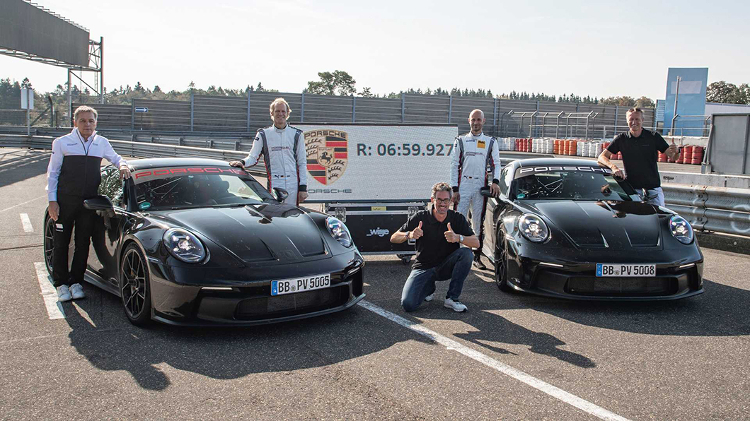 稍早之前的911 GT3便已成功挑戰7分內跑完紐柏林單圈,更競技導向的GT3 RS無疑更叫人期待。(圖片來源/ Porsche)