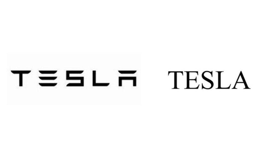 除了原有「T」字Logo樣式以外,Tesla也註冊了兩種字體的完整拼音「TESLA」Logo。(圖片來源/ USPTO)