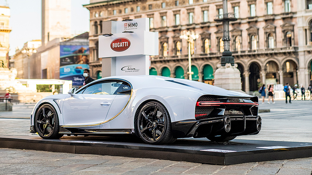 Chiron Super Sport以Chiron Super Sport 300+原型車為基礎，極速限制在440 km/h。(圖片來源/ Bugatti)