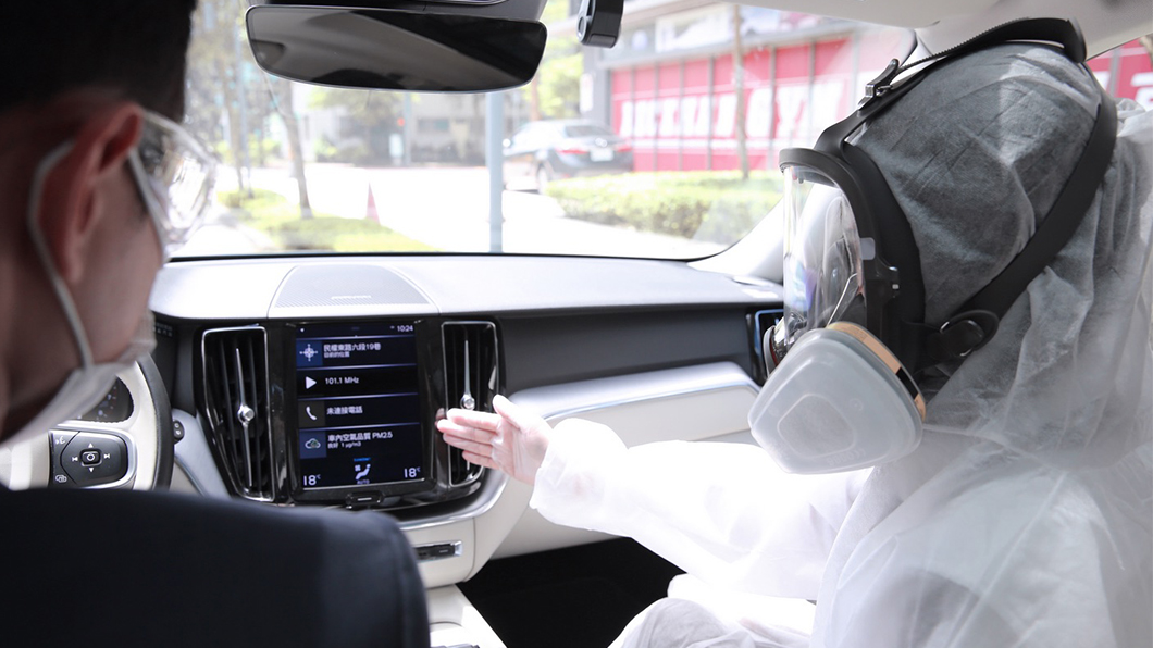 Volvo不只強調行車安全,來到展間的防疫安全也做到最完善。(圖片來源/ Volvo)
