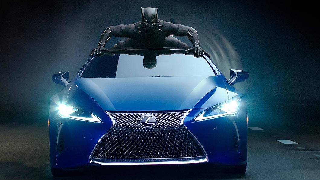 《黑豹》電影中Lexus的置入也相當成功。(圖片來源/ Lexus)