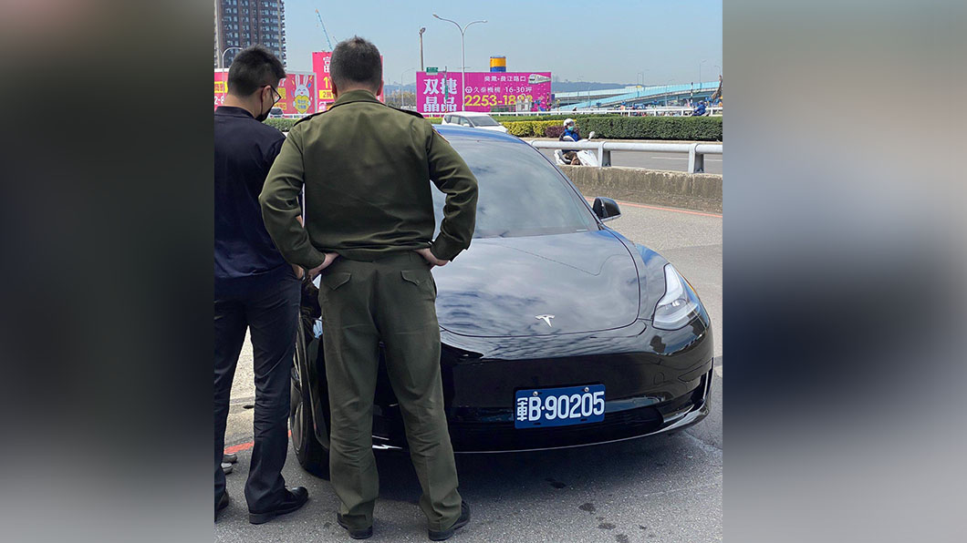 憲兵指揮部是率先採購特斯拉的公務機關之一。(圖片來源/ 取自Tesla Owners Taiwan推特)