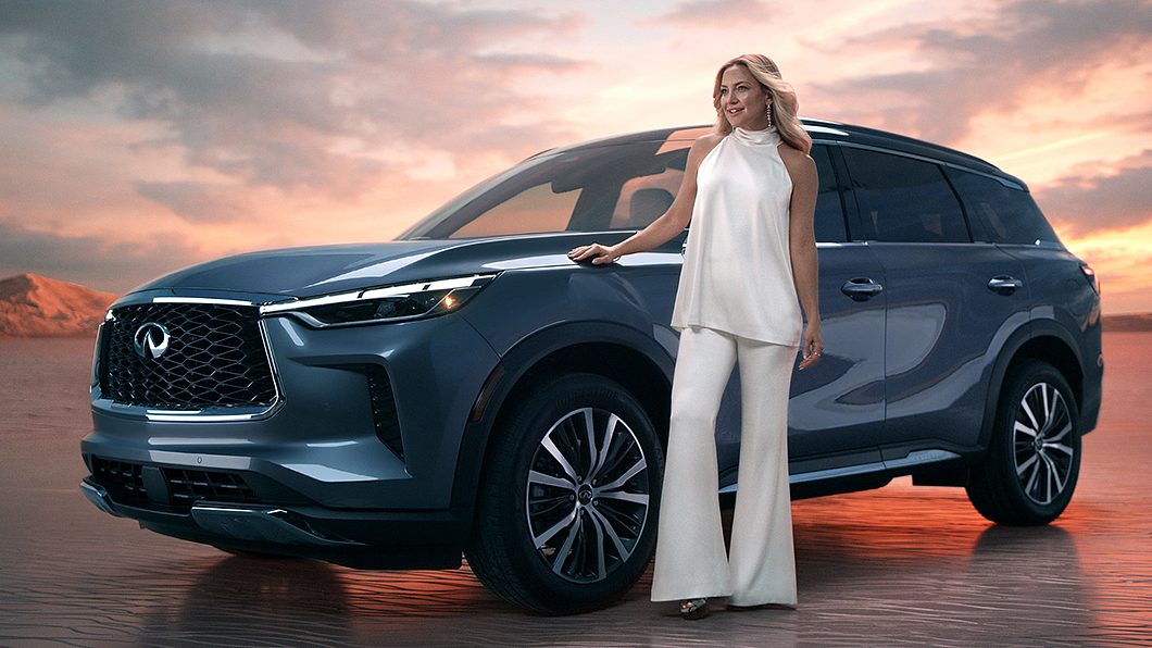 凱特哈德森親揭QX60面紗　Infiniti新世代7座休旅正式亮相