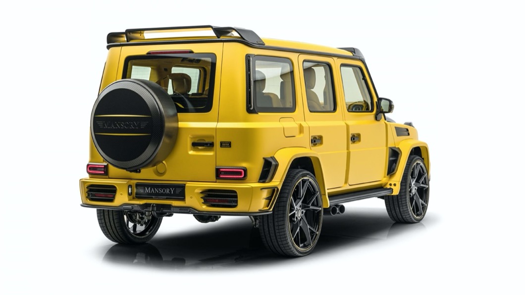 而誇張的寬體裝飾也讓整台車更具有份量。(圖片來源/ Mansory)