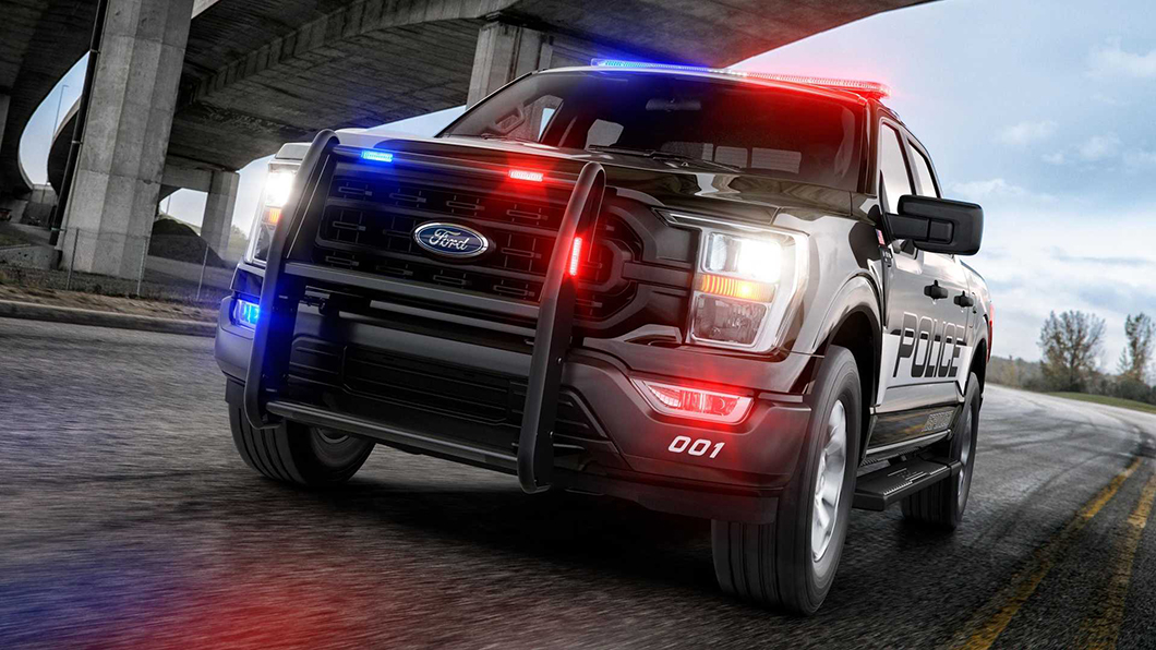 美國警方實測F-150零百加速5秒台! 救傷、打擊犯罪都很可以