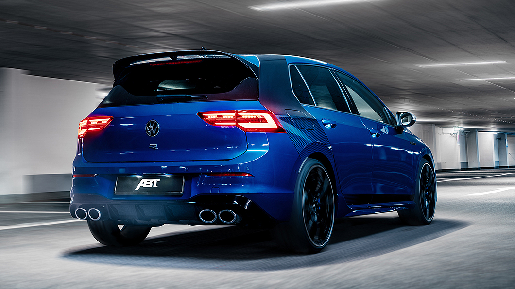 受惠於AEC套件,Golf R動力可上漲至384匹馬力。(圖片來源/ Abt Sportsline)