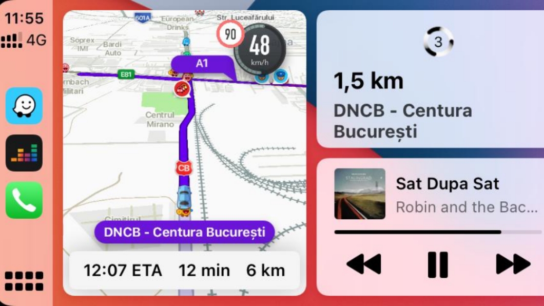 Waze裡面還有車速提醒的功能,同時也可以看到朋友的位置。(圖片來源/ Waze)