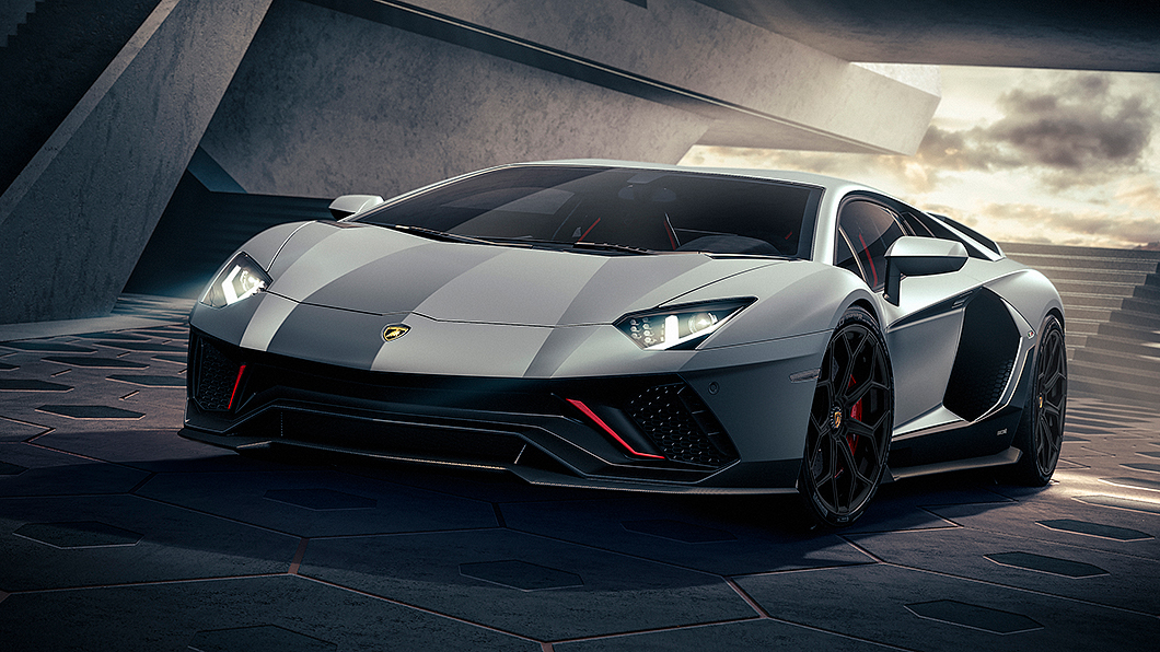車頭造型導入新款空力設計。(圖片來源/ Lamborghini)