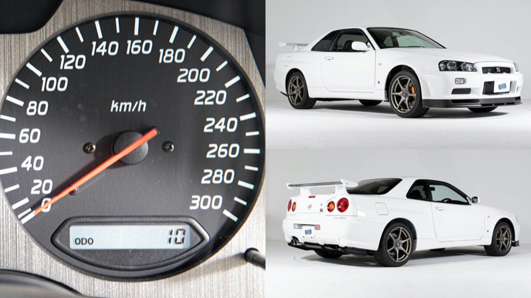 這款R34 Skyline GT-R竟然從出廠到現在，僅行駛了10公里！(圖片來源/ 日本雅虎拍賣)