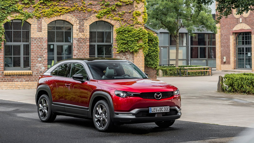 Mazda首款純電跨界休旅MX-30,在今年稍早的時候傳出會提供增程版本。(圖片來源/ Mazda)