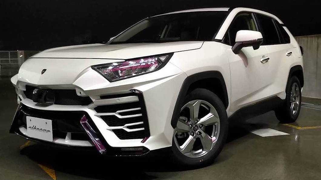 先前Albermo為Rav4推出的Urus套件疑似太像遭Lamborghini提告導致停產。(圖片來源/ Albermo)