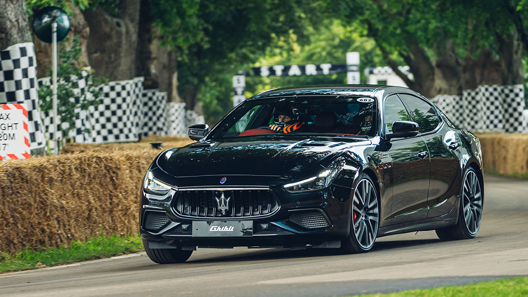 Ghibli Trofeo也參與山坡路段賽程。(圖片來源/ Maserati)