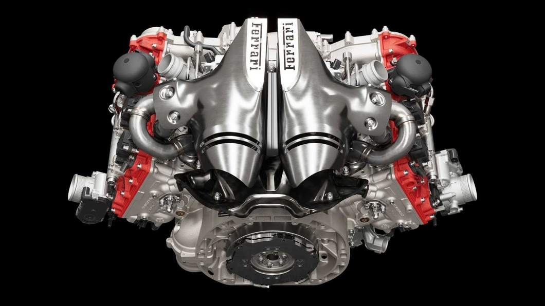 法拉利的V6引擎採用的是120度夾角,其最大馬力來到663hp。(圖片來源/ Ferrari)