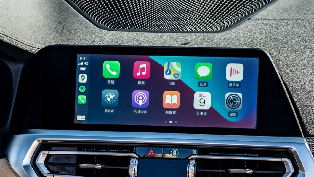 Apple CarPlay、Android Auto手機擴充功能,提供便利的用車感受。(圖片來源/ BMW)