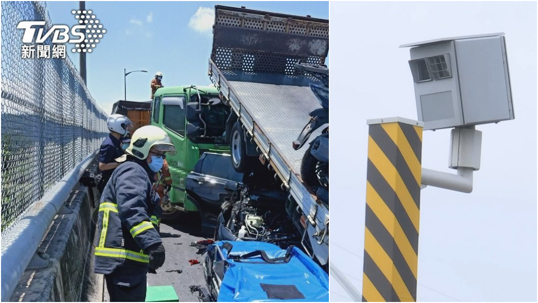 日前台61線發生嚴重事故,公路總局第一反應也是增設測速照相。(圖片來源/ TVBS)