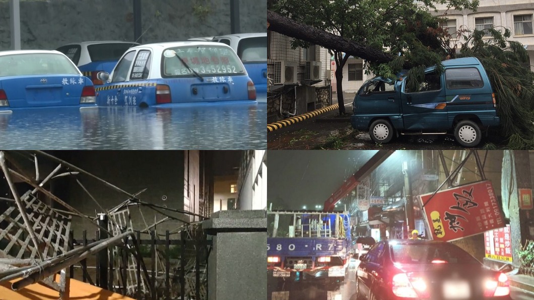 中颱烟花進逼北市水門晚間8點啟動管制 愛車防颱這樣做更安全