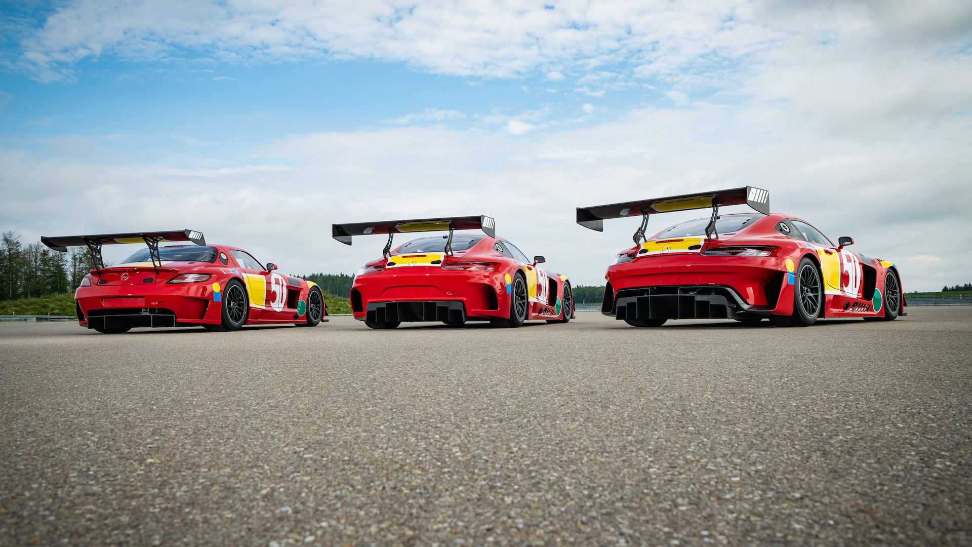「50 Years Legend of Spa」三輛紀念傳奇巨作絕無僅有,腹內AMG 6.3升V8心臟650馬力的狂放怒吼更是半點不打折扣!(圖片來源/ Mercedes-AMG)