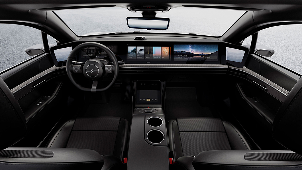 Sony希望將車輛打造成行動娛樂中心,透過360 Reality Audio、車載娛樂及5G聯網提供乘員五感豐盛的移動體驗。 (圖片來源/ Sony)