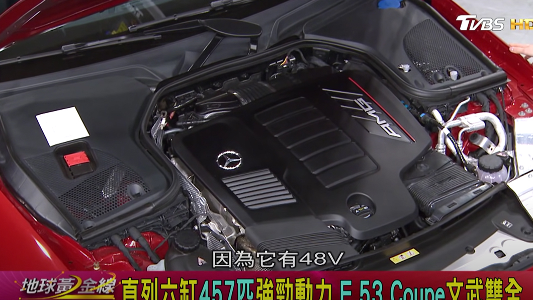 除了有435匹馬力的3.0直六雙渦輪引擎外,還搭載著48V EQ Boost有效減緩Turbo Lag。(圖片來源/ TVBS)