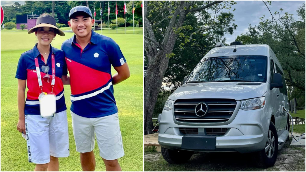 潘政琮打PGA美巡賽靠它舒壓 開露營車征戰全因太太體貼