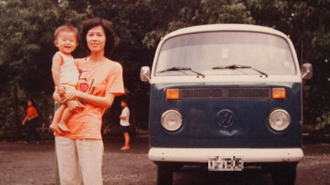 網友分享家中的VW T2旅行車，不過笑說當時沒多久就被偷走了。（圖片來源/ Motomasa Kure臉書留言）