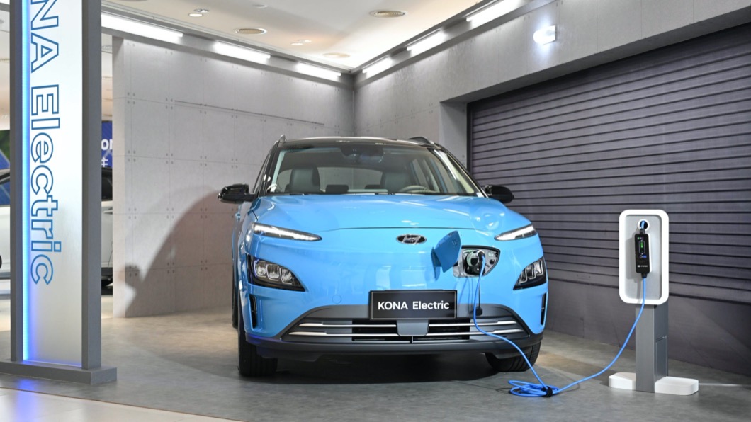 續航里程方面，EV300在WLTP測試標準下可以達到312公里的續航里程。而EV500在WLTP測試標準下可以達到482公里的續航里程。(圖片來源/ Hyundai)
