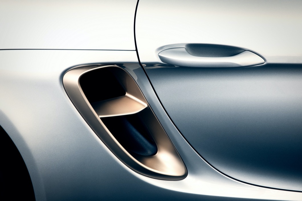 Boxster 25週年限量版在車身細節以釹銀色作為搭配。(圖片來源/ Porsche)