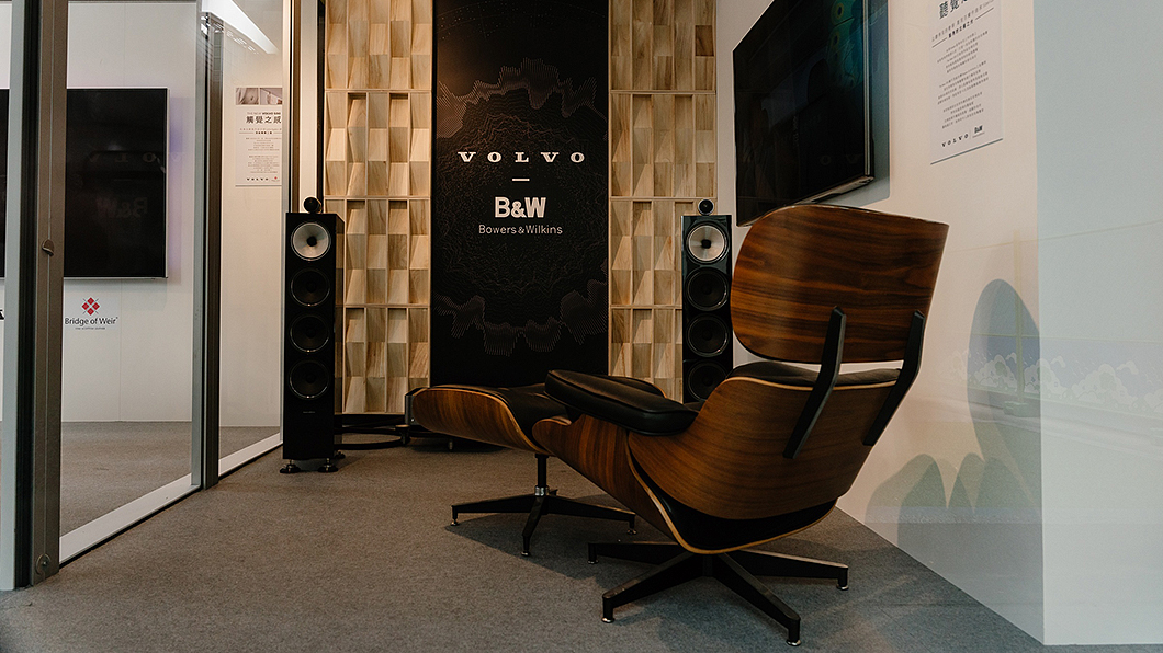 Volvo運用價值約60萬元的發燒友等級Bowers & Wilkins音響，打造沈浸式的體驗空間。(圖片來源/ Volvo)