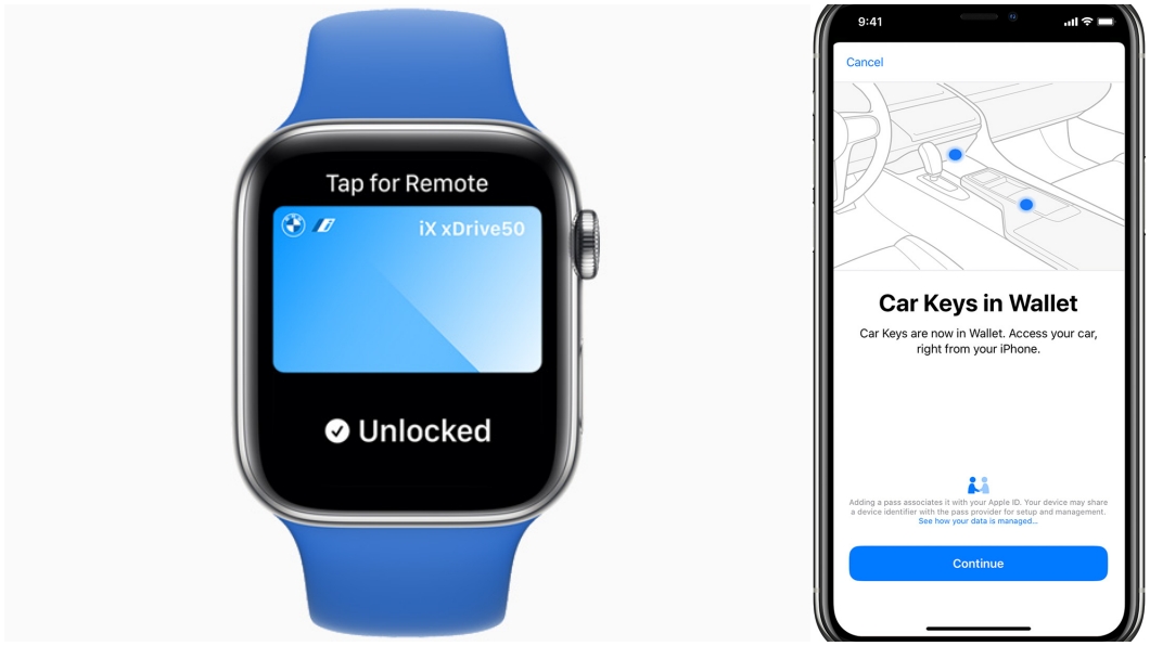 不只是透過iPhone可以解鎖,使用Apple Watch也可以。(圖片來源/ Apple )