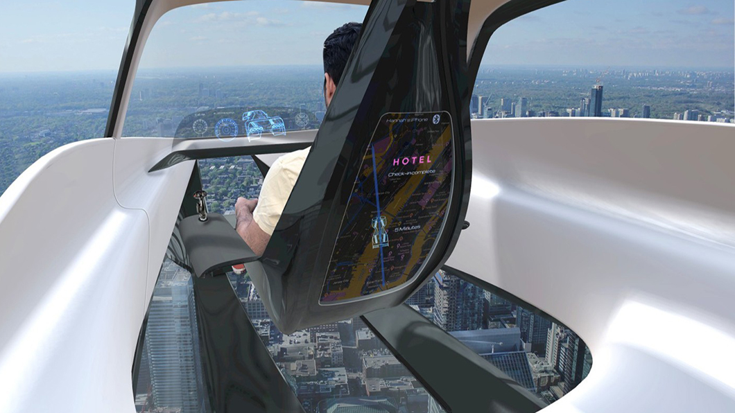 Urban eVTOL Leo可容納三人的內部空間既簡潔又豪華,它是個人飛機、空中Taxi,甚至可作為快速高效的應急車輛。(圖片來源/ Urban-evtol)